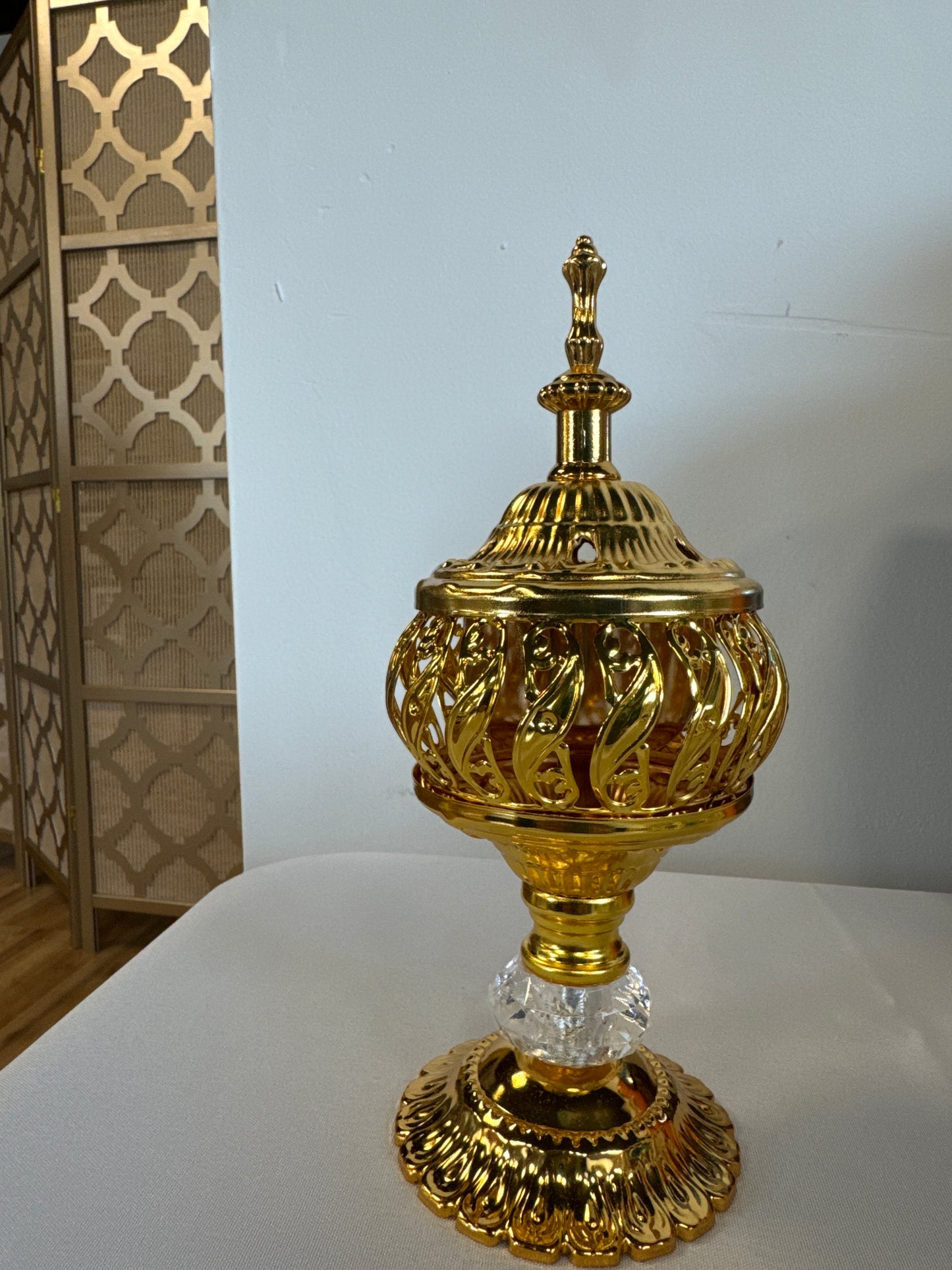 Golden Incense Burner
