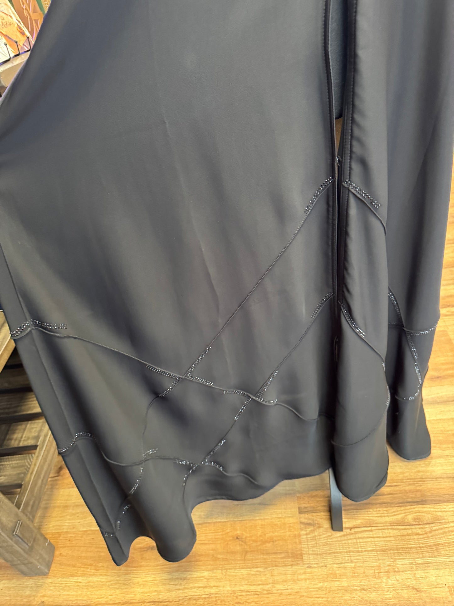 Black on Black Abaya