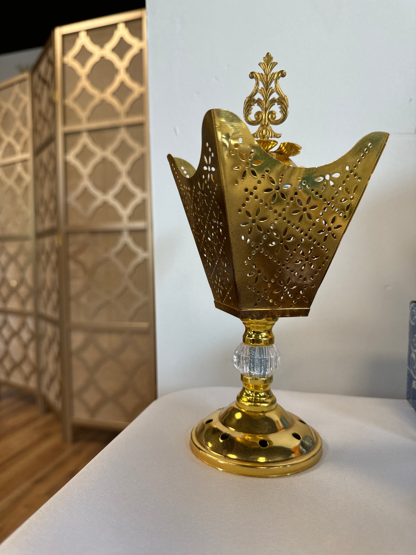 Golden Incense Burner