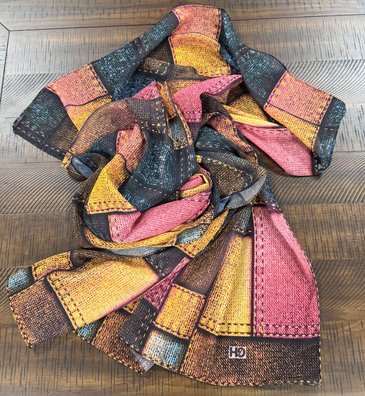 Patches chiffon hijab - Limited Edition