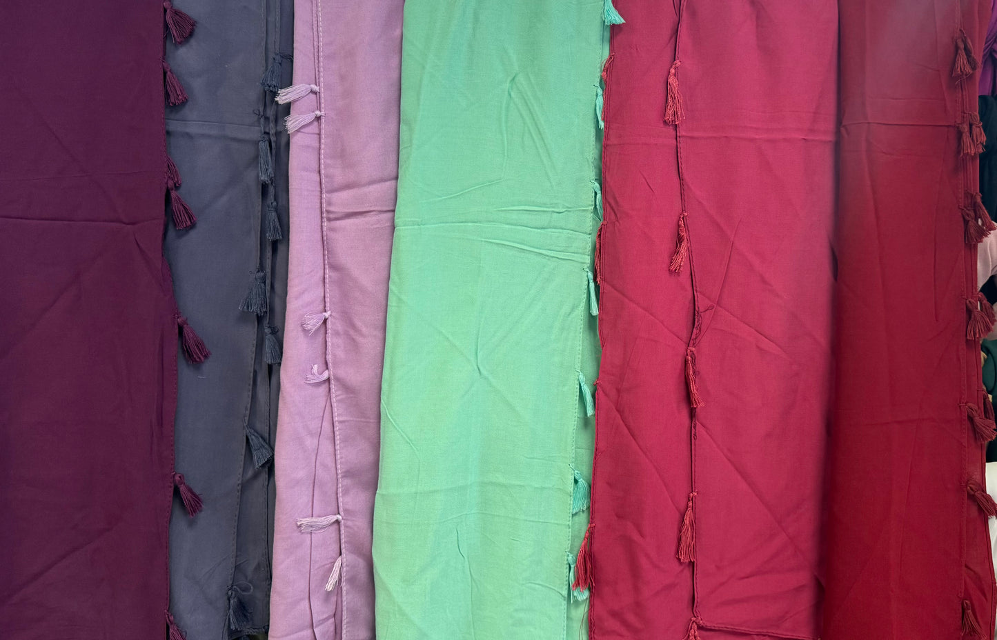 Square Hijab with Tassels
