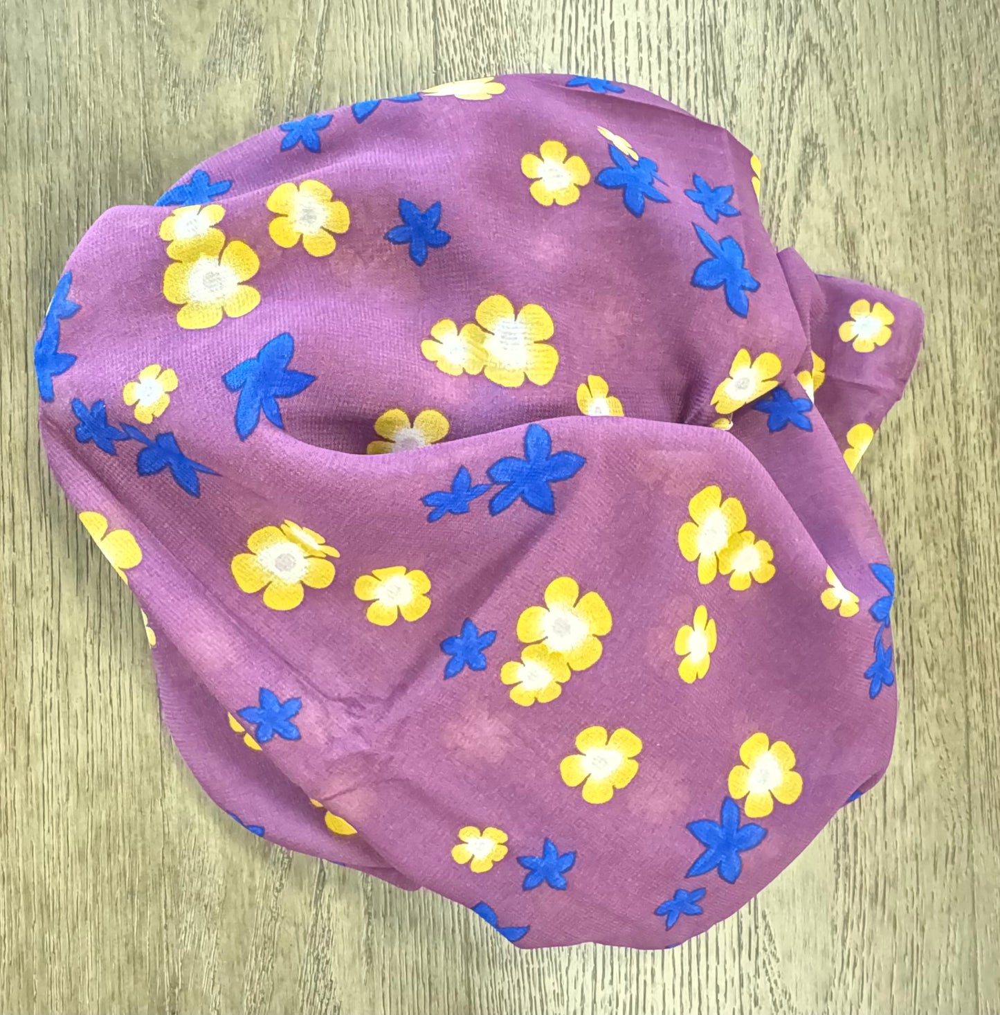 Floral Square Hijab