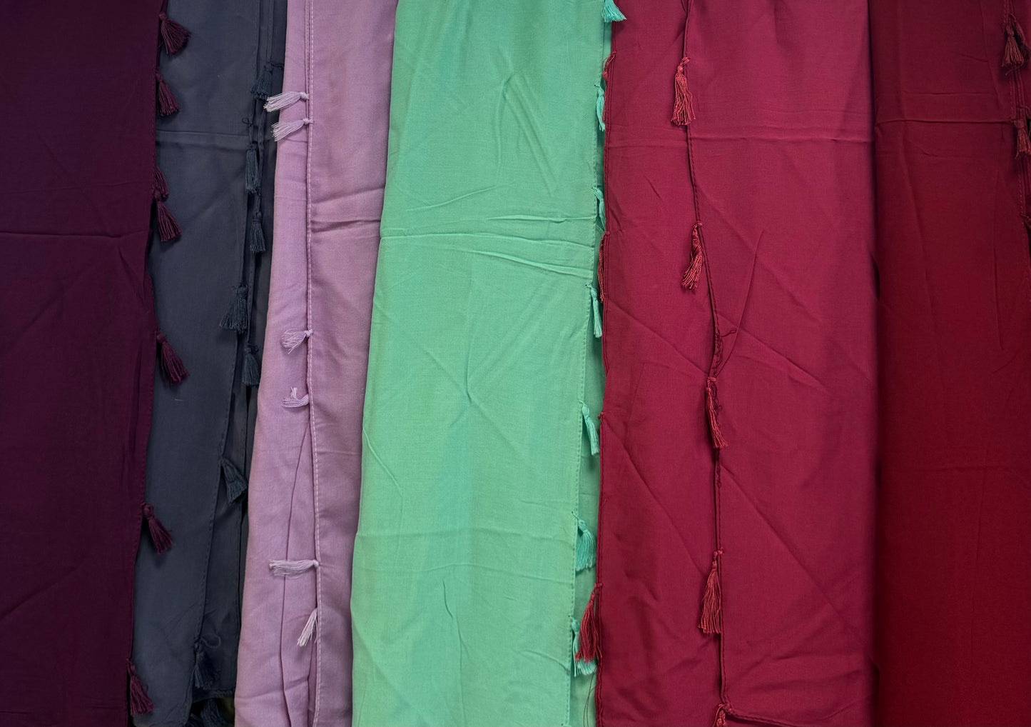 Square Hijab with Tassels