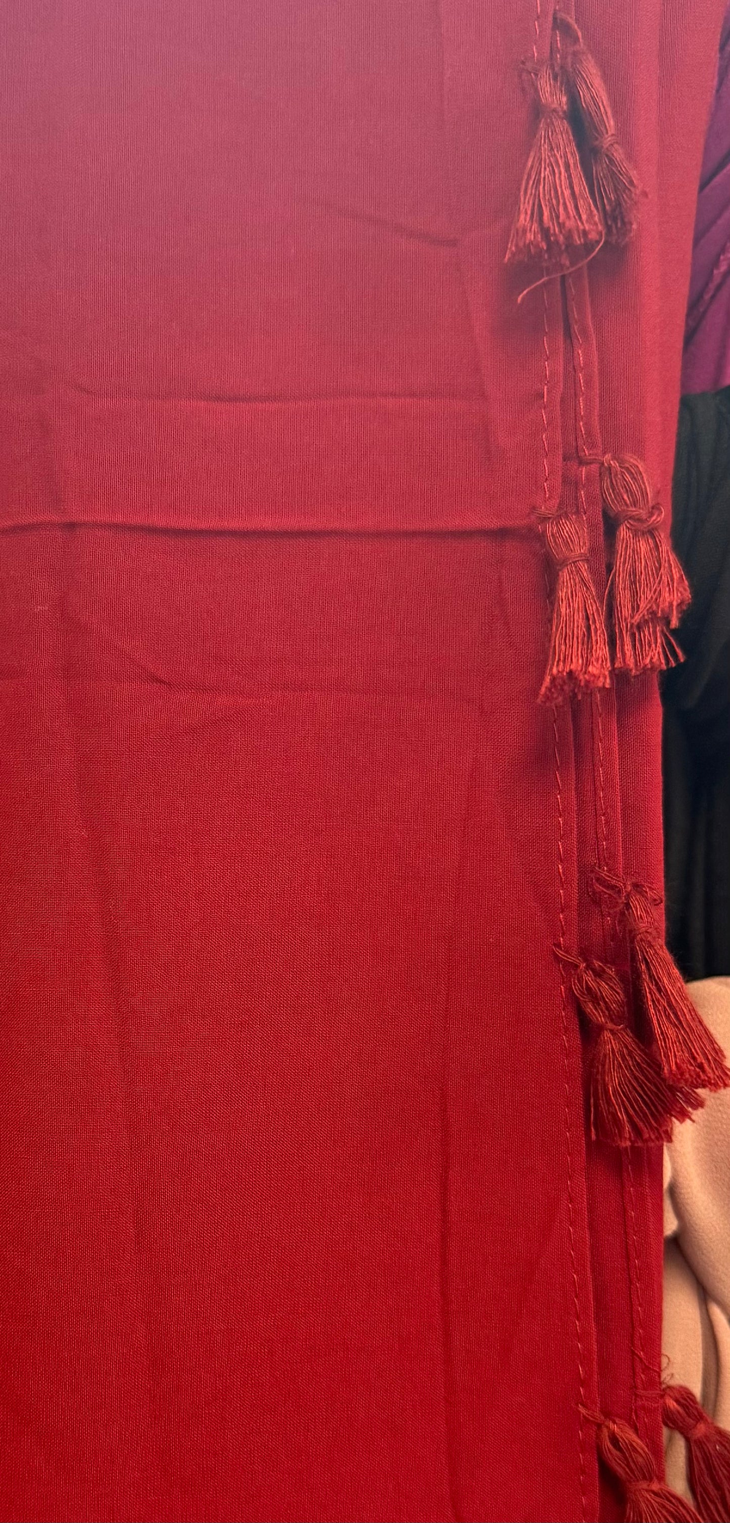 Square Hijab with Tassels