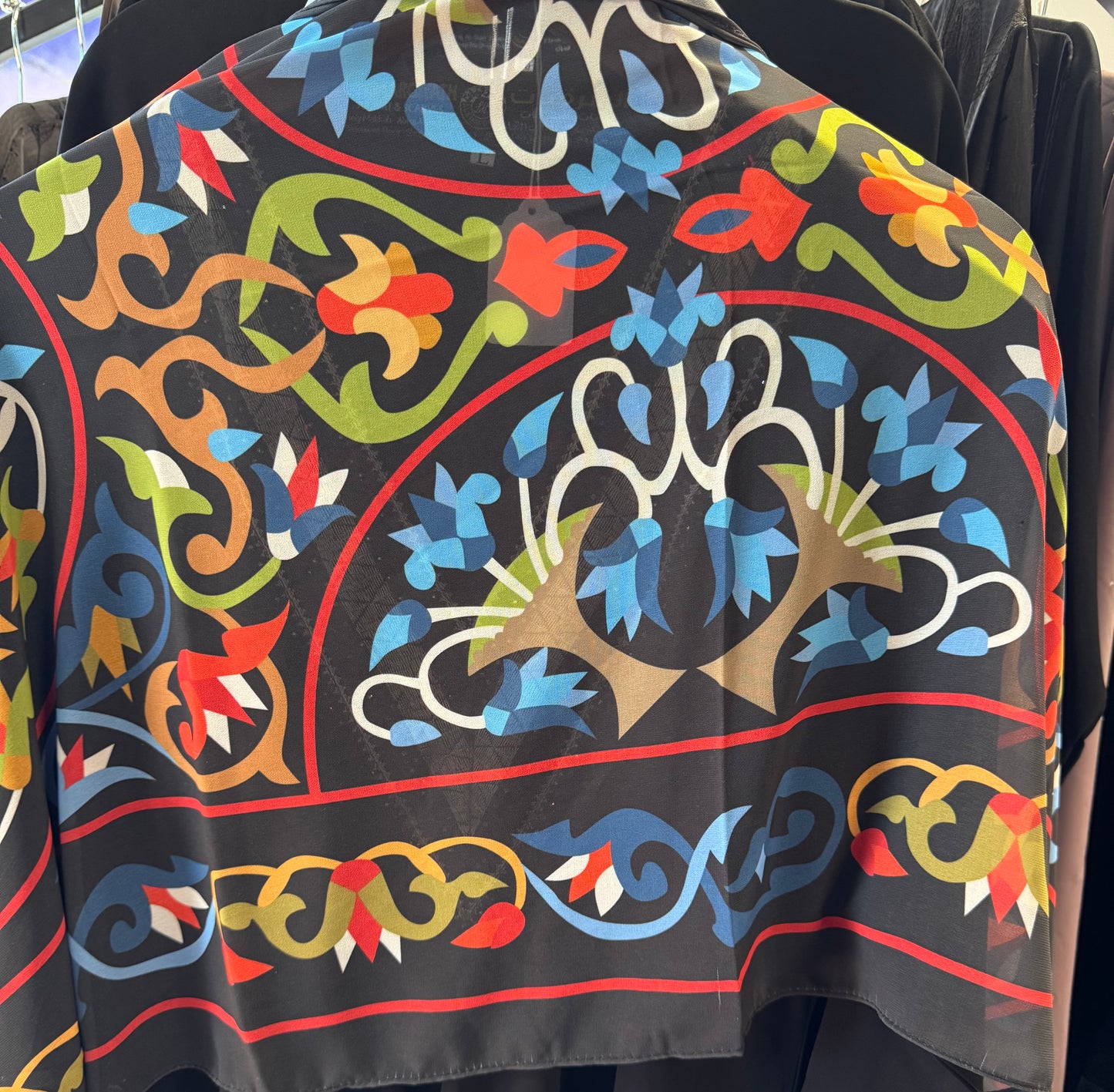 Colorful Patterned Chiffon Limited Edition