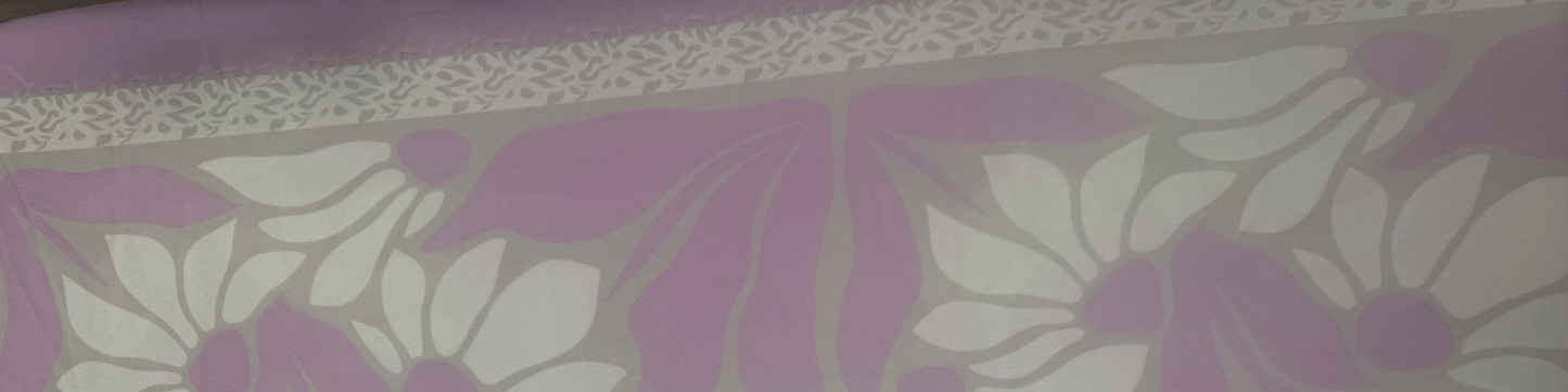 Daisies with Lavender Chiffon Hijab