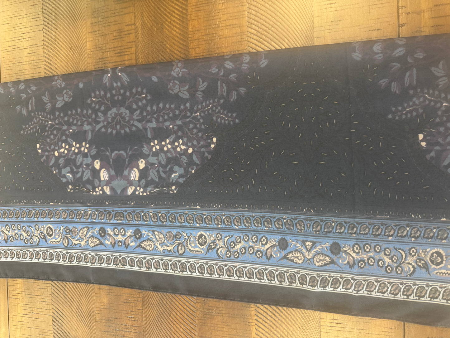 Blue Design Chiffon Hijab- Limited Edition
