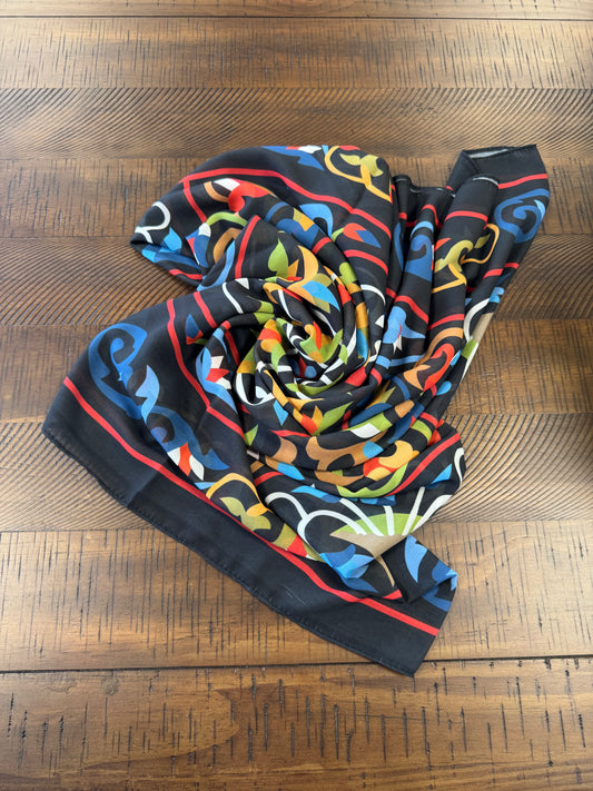 Colorful Patterned Chiffon Limited Edition