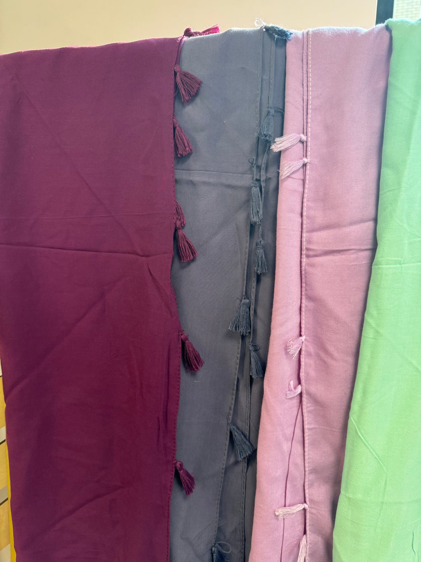 Square Hijab with Tassels